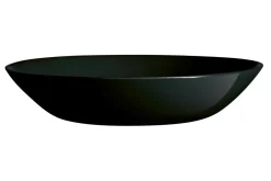 Diep bord 20 cm Diwali Zwart