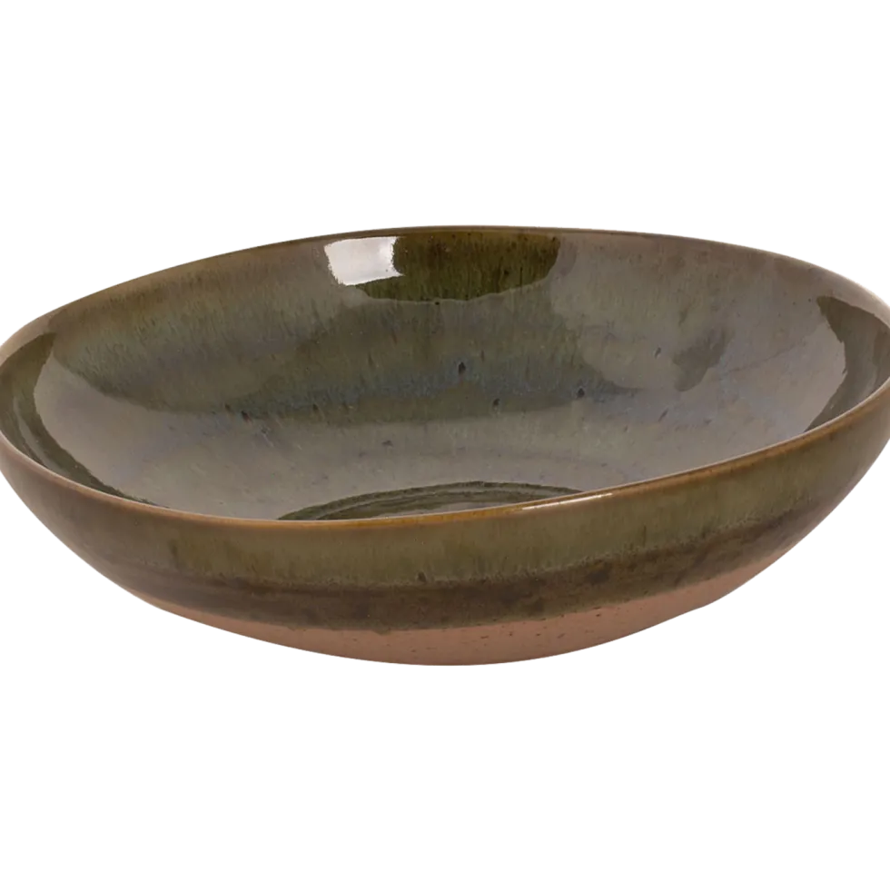 Diep bord 22 cm Palmer Wisteria Groen
