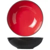 Diep bord 20cm rood Finesse
