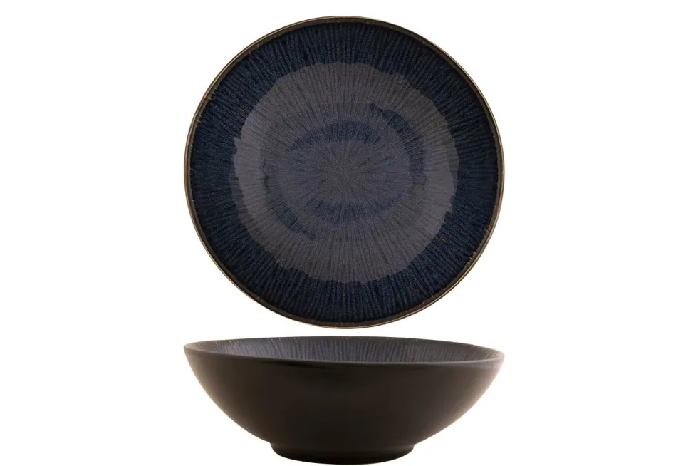 Diep bord 19 cm x 6,5 cm Galassia Blue