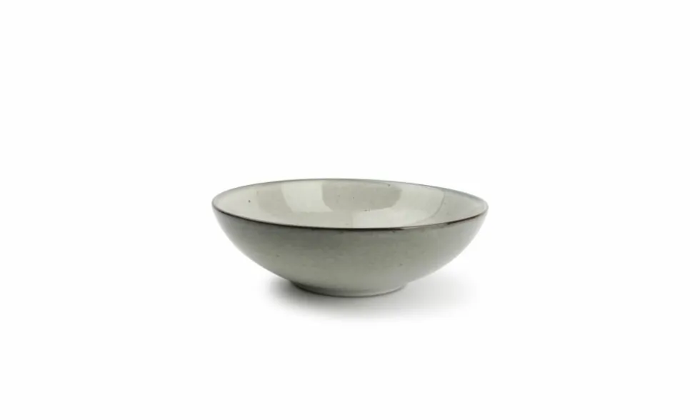 Diep bord Freckles groen 19,5 x 6 cm