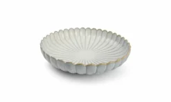 Diep bord Lotus Wit 24 cm x 5 cm