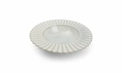 Diep bord Lotus Wit 24/ 13x4cm