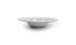 Diep bord Lotus Wit 24/ 13x4cm