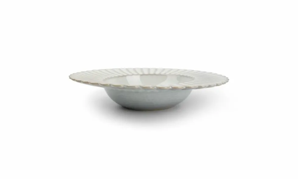 Diep bord Lotus Wit 24/ 13x4cm