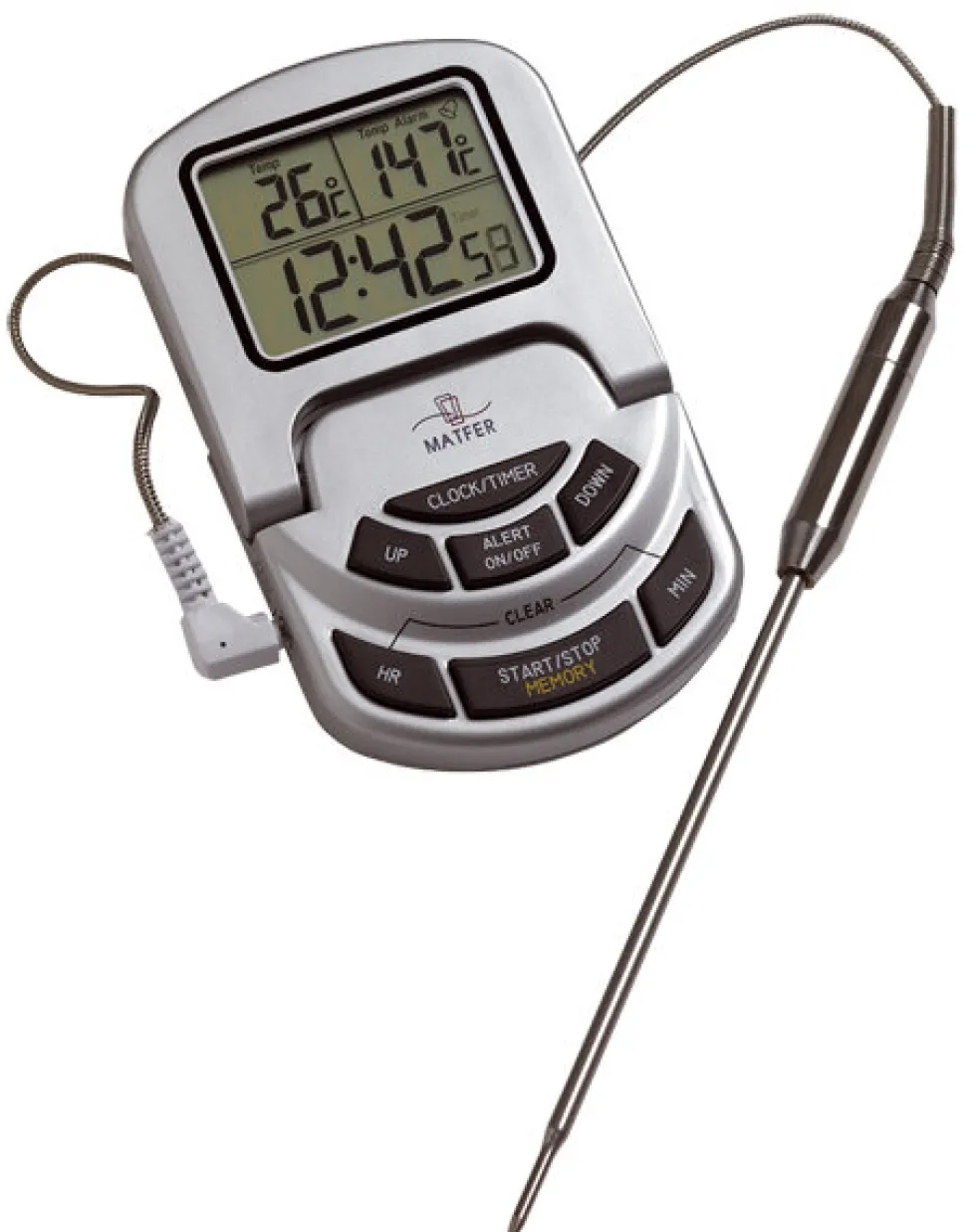 Digitale oventhermometer met sonde