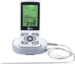 Draadloze vlees- en barbecue thermometer met timer