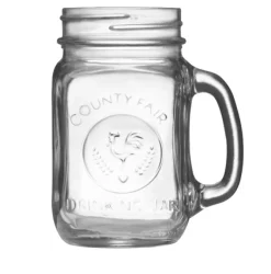 Drinkglas Mason Jar met oor 48,8 cl Libbey