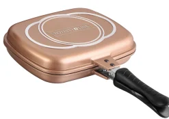 Dubbele grillpan 32 cm