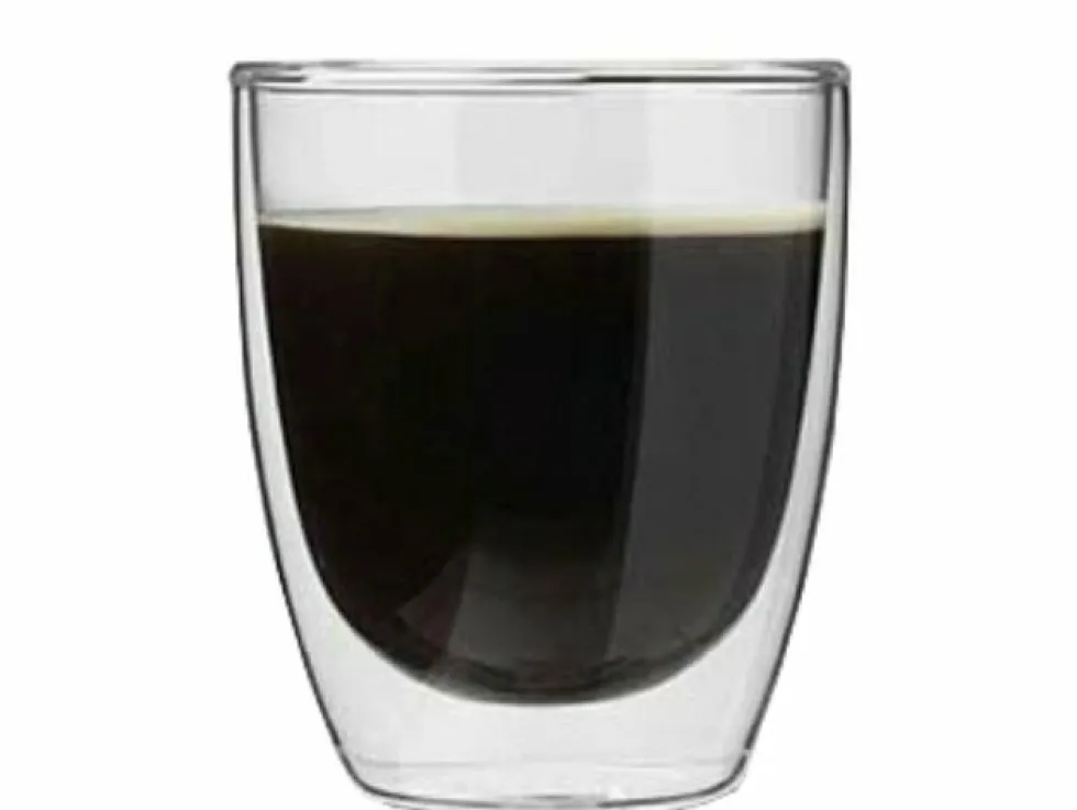 Dubbelwandig glas 200 ml Papillon