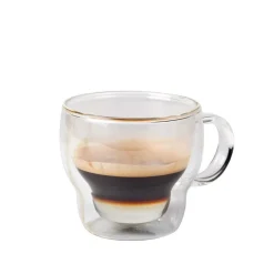 Dubbelwandig koffie-thee glas 230 ml