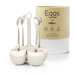 Ei Set Sillies Eggs Beige