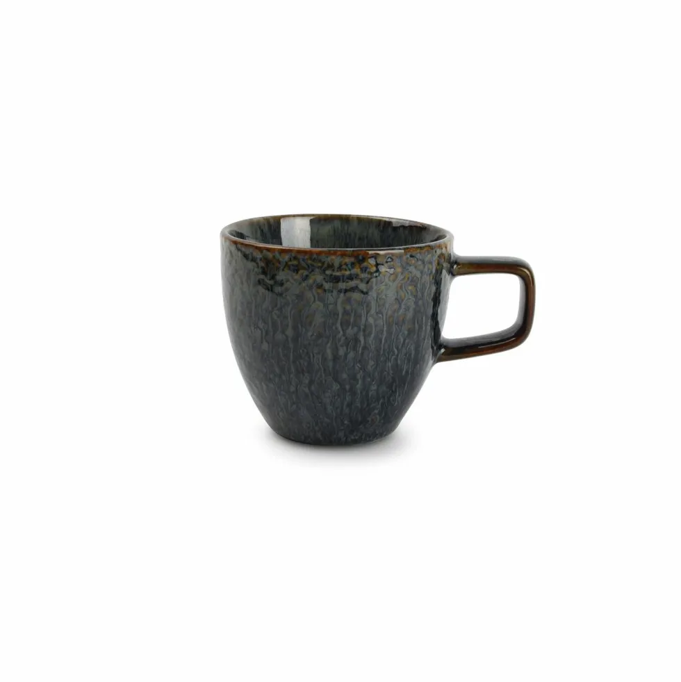 Espressokopje met schoteltje 9,5 cl en 11,5 cm Saffier Mielo