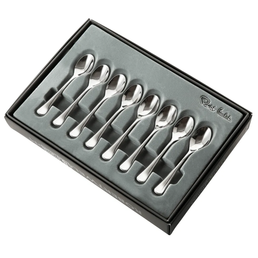 Espressolepels set 8-delig 10.5cm RVS Radford
