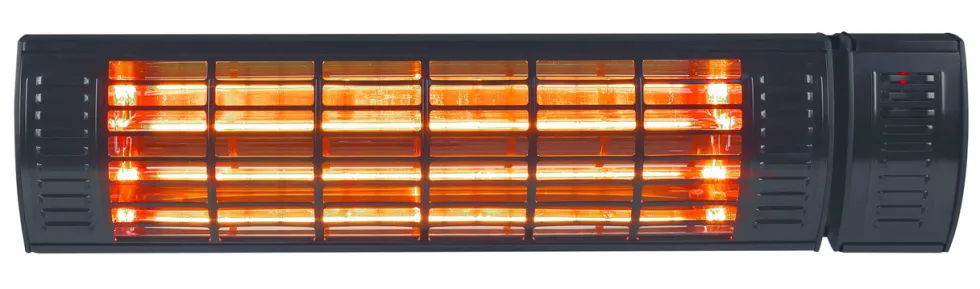Eurom Golden Ultra RCD Terrasverwarmer 2000 Black