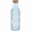 Fles 1 liter met kurk Raya Blauw