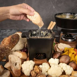 Fondueset maat L Nero Boska