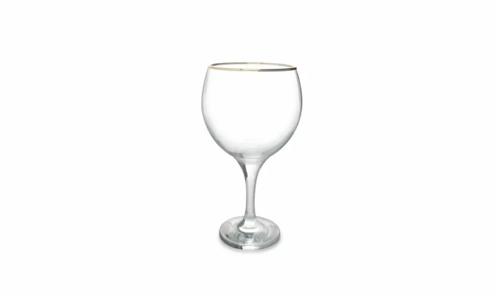 Gin Tonic glas Florence 64,5cl met gouden rand