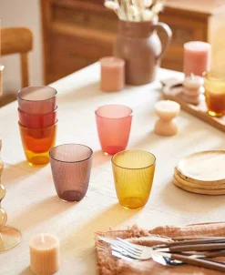 Glas 31 cl Concepto Stripy Amber