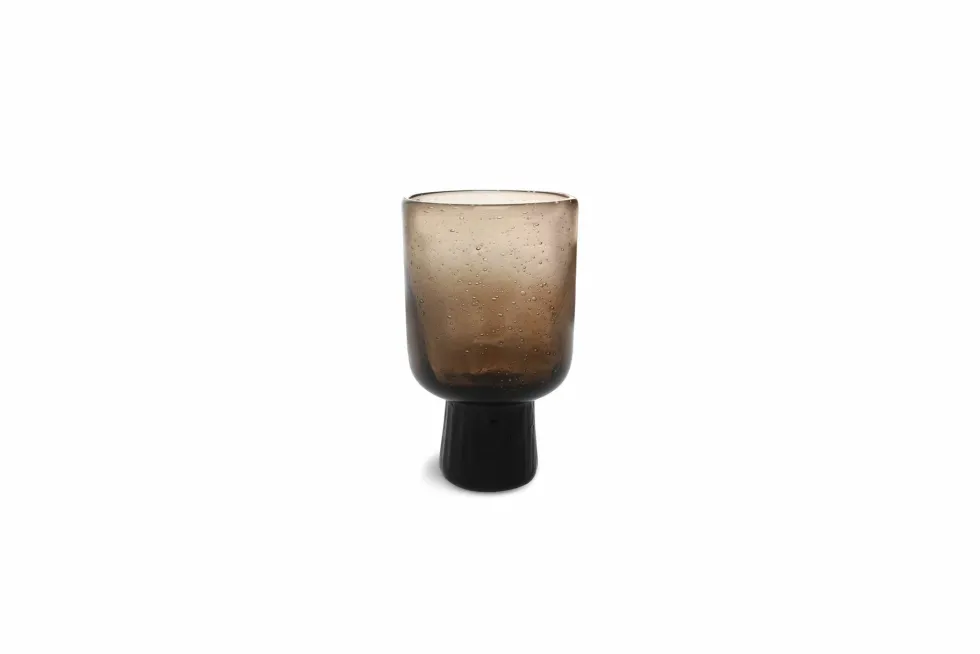 Glas op voet 25 cl Kolon brown