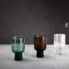 Glas op voet 25 cl Kolon roze