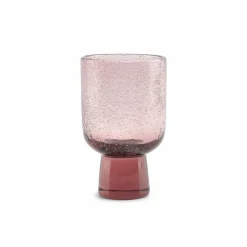 Glas op voet 25 cl Kolon roze