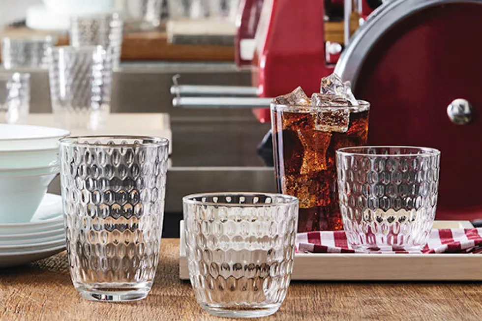 Glas Transparant 29 cl Slot