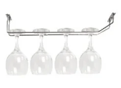 Glazenrek 40 cm inox