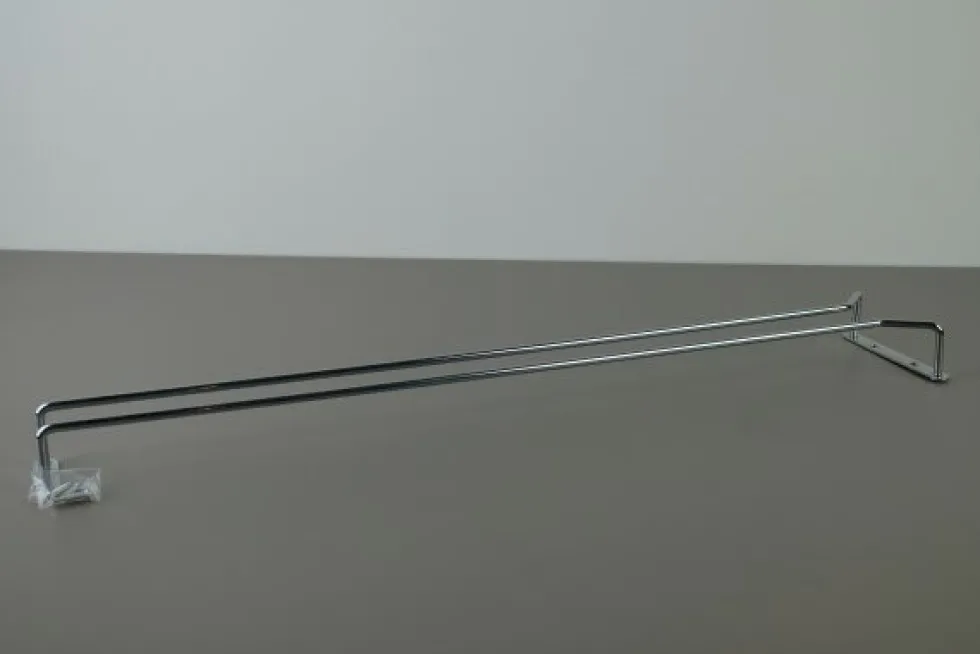 Glazenrek 40 cm inox