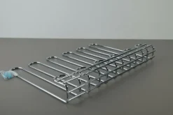 Glazenrek 46 x 32 cm chrome