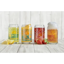 Glazen set 8 delig 35 cl Tumbler Can Time 2 Party