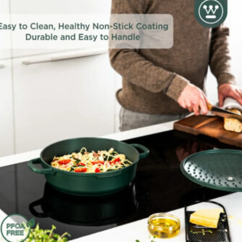 Hapjespan 32 cm Groen Performance Series Inductie Westinghouse