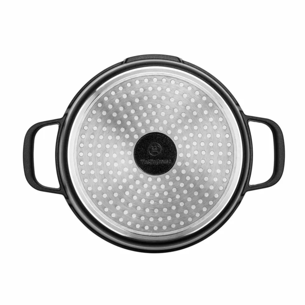Hapjespan 32 cm Zwart Performance Series Inductie Westinghouse