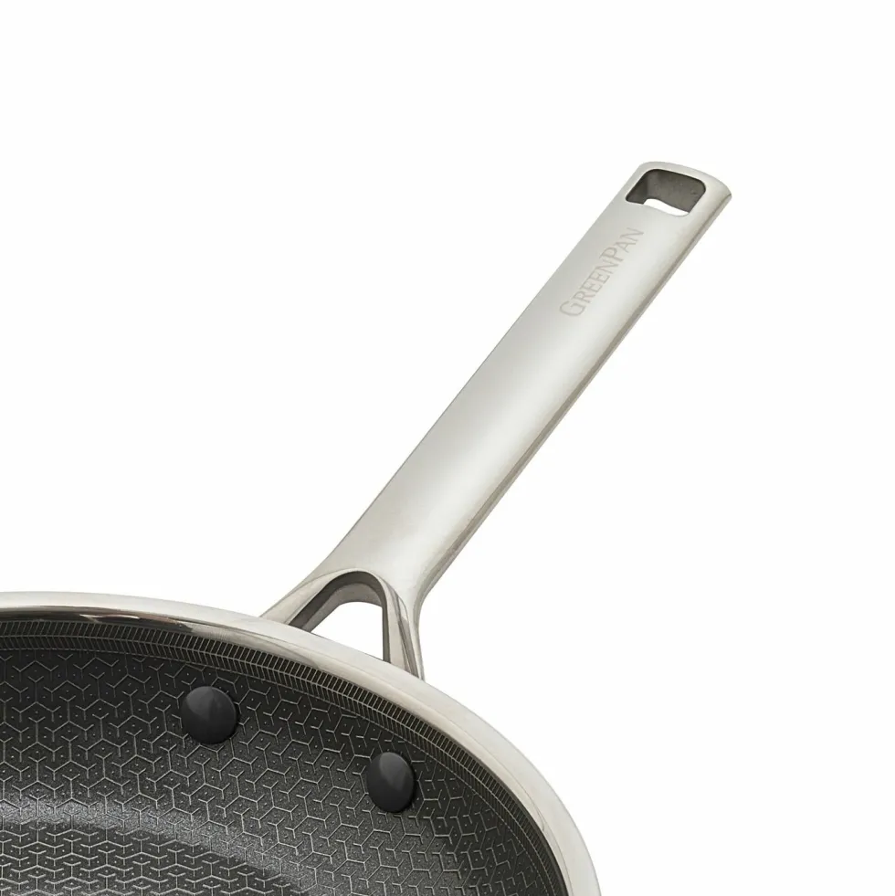 Hapjespan met deksel Greenpan Apex 24cm