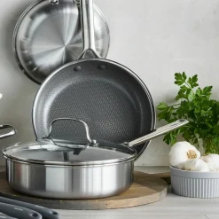 Hapjespan met deksel Greenpan Apex 24cm