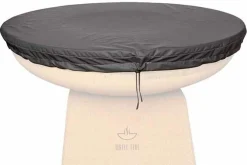Hoes voor BBQ 102 cm koordband Whitefire