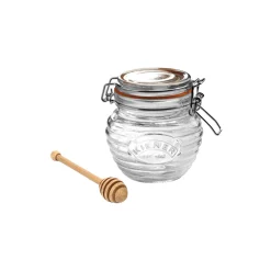 Honingpot met houten lepel 400 ml