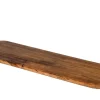 Houten serveerplank langwerpig 120 cm x 32 cm