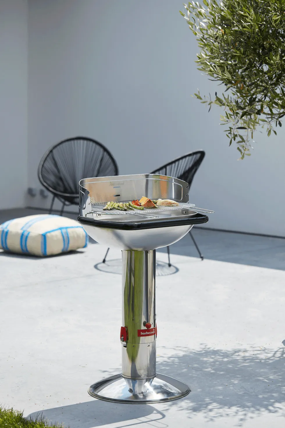 Houtskool Barbecue Loewy RVS 55