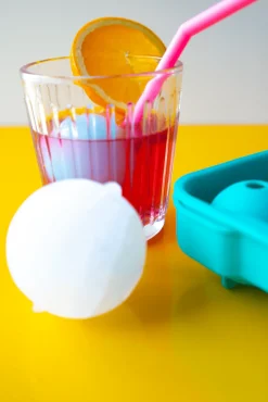 IJsballenvorm Large Silicone Aquablauw
