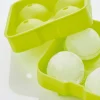 IJsballenvorm Medium Silicone Groen