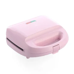 Keramische grill 3 in 1 Tosti Panini Wafelmaker Roze