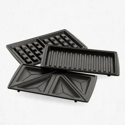 Keramische grill 3 in 1 Tosti Panini Wafelmaker Black Greenpan