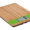 Keukenweegschaal 5 kg bamboe Cosy & Trendy LED