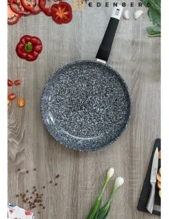 Koekenpan Keramische Coating 18 cm Gray Edënbërg Stonetec Line