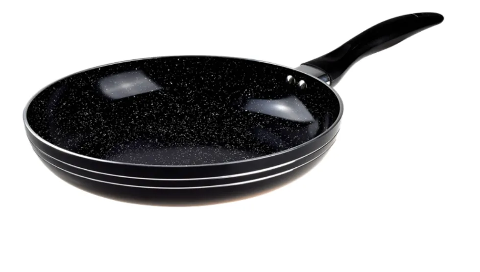 Koekenpan Keramische Coating 18 cm Zwart-Zilver Edënbërg Stonetec Line