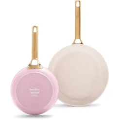 Koekenpannenset 2 delig Greenpan Padova Blush Pink Gold