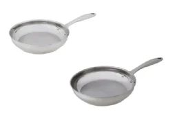 Koekenpanset 2-delig 24/28 cm RVS Classic