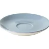 Koffie schotel 13,5 cm licht blauw Bart Maastricht Porselein Colour Cafe
