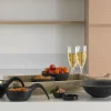 Kom 15 cm met greep Black